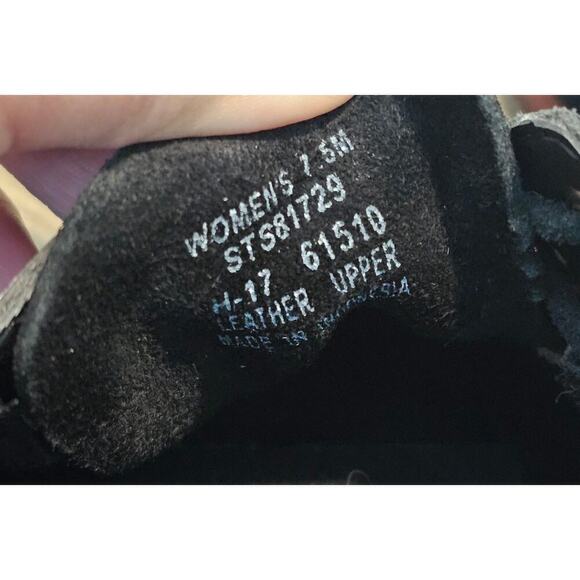 Sperry x Star Wars Flats Womens Size 7.5 Black A/O 2-Eye Darth Vader Leather Red - Picture 9 of 9